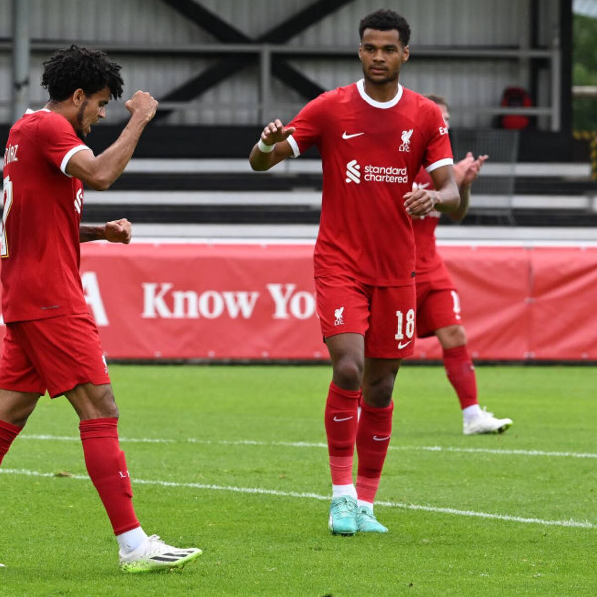 Video: Golazo inalcanzable de Luis Díaz en la pretemporada del Liverpool