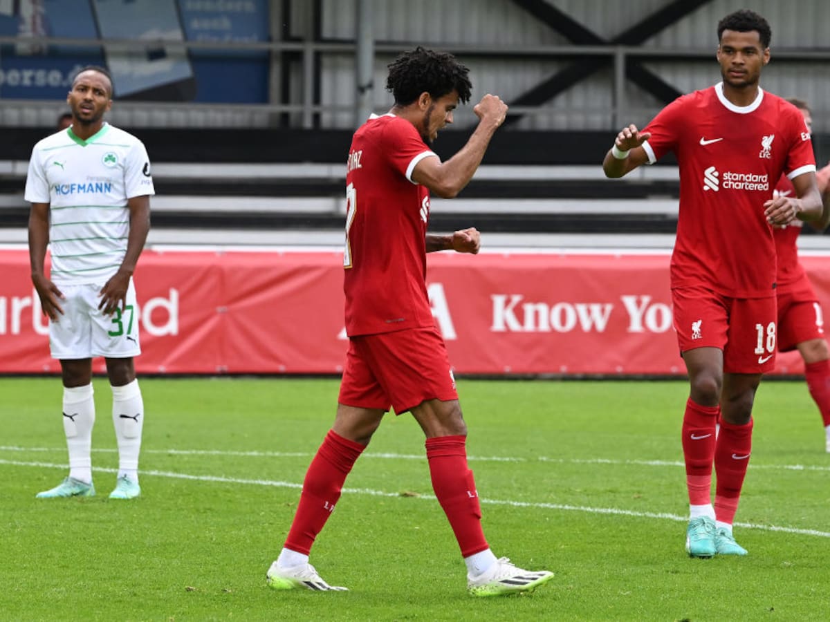 Video: Golazo inalcanzable de Luis Díaz en la pretemporada del Liverpool