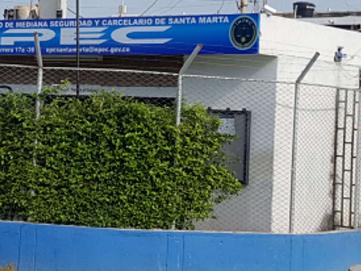 Más 500 internos de la cárcel en Santa Marta se declararon en huelga de hambre