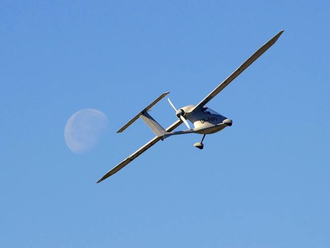 KYIV, UKRAINE - OCTOBER 18 2019 Demonstration flights of the An-series planes are pictured during the event dedicated to the 50th anniversary of the AN-26 transport airplane's maiden flight and the 60th anniversary of the AN-24 passenger aircraft, Hostomel, Kyiv Region. Ukrinform. /VVB/- PHOTOGRAPH BY Ukrinform / Future Publishing (Photo credit should read Ukrinform/Future Publishing via Getty Images)