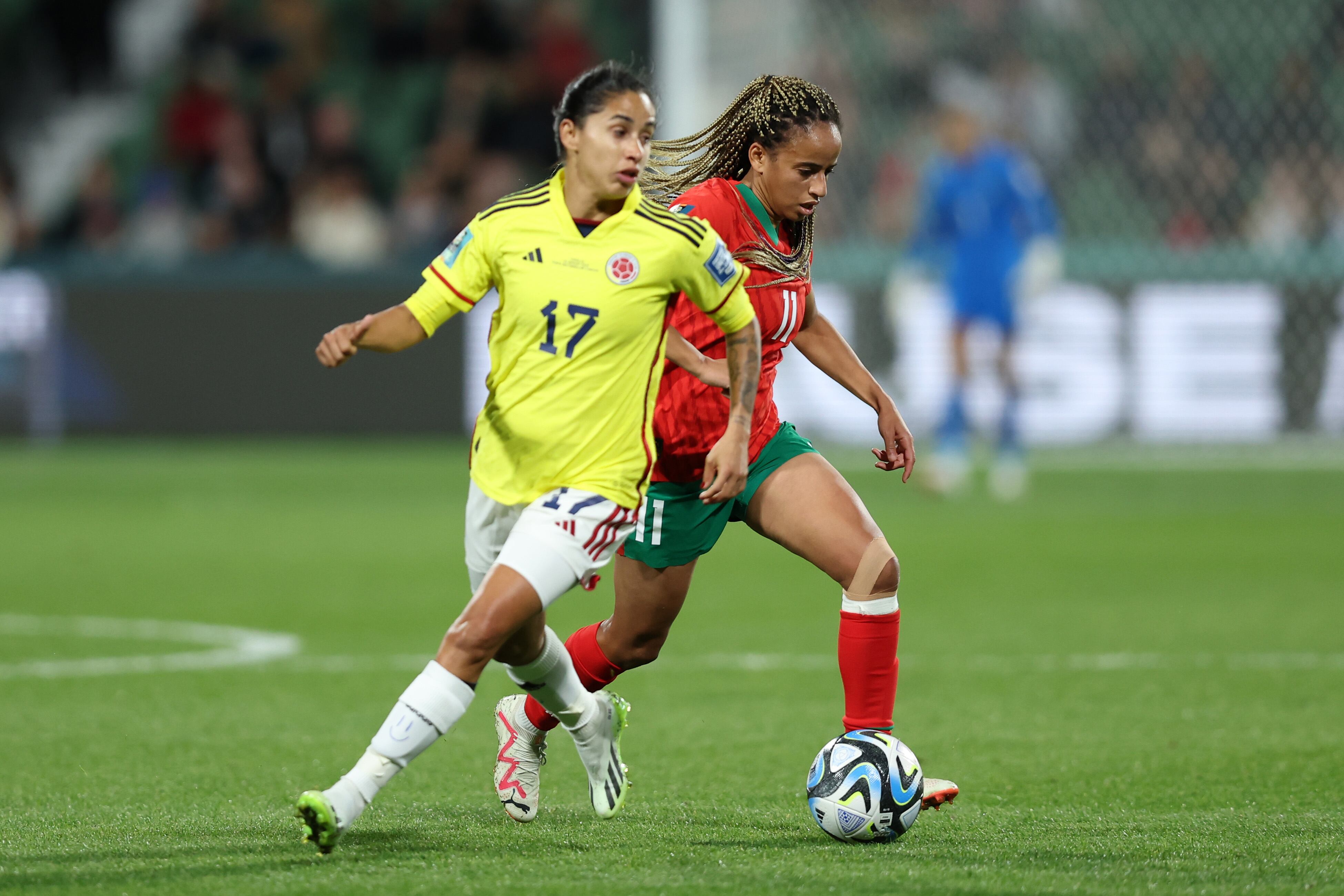 Selección Colombia vs. Marruecos en Mundial Femenino 2023. (Photo by Paul Kane/Getty Images)