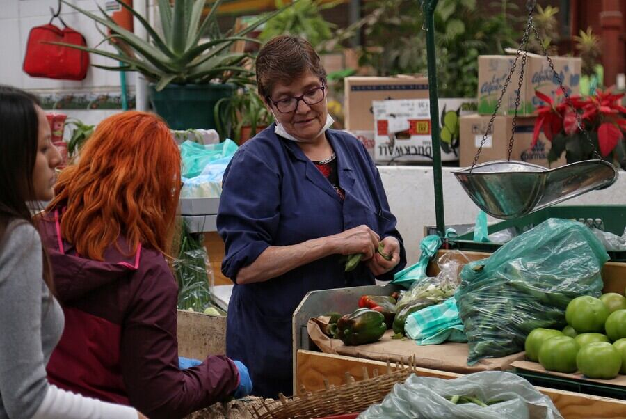Imagen de referencia de plaza de mercado. Foto: Colprensa.