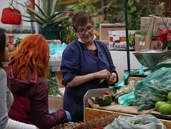 Imagen de referencia de plaza de mercado. Foto: Colprensa.
