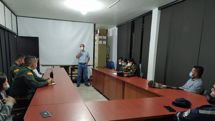 Estudiarán decretar la alerta naranja en Anserma, Caldas. Foto: Secretaría de Medio Ambiente de Caldas.