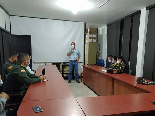 Estudiarán decretar la alerta naranja en Anserma, Caldas. Foto: Secretaría de Medio Ambiente de Caldas.
