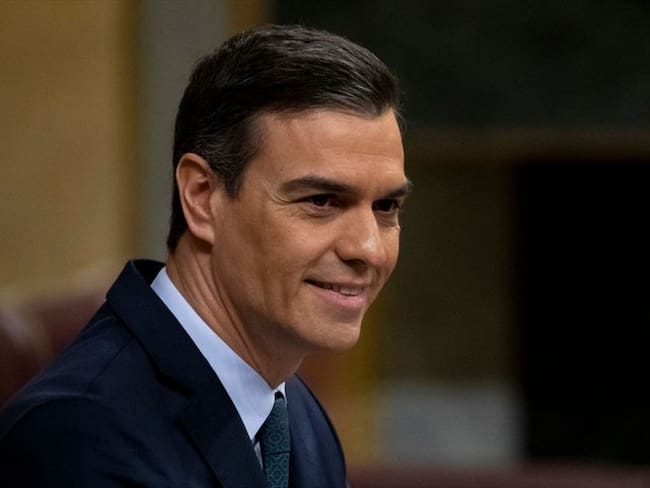 El dirigente socialista Pedro Sánchez, quien está en el poder desde 2018, fue elegido como presidente de una coalición de gobierno de izquierda en España. Foto: Getty Images