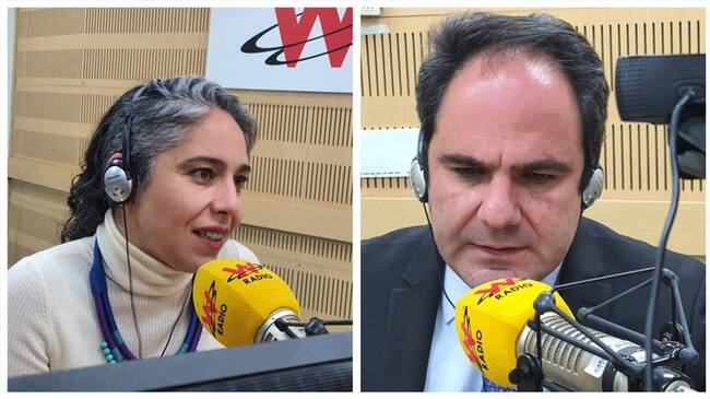 Los congresistas Gabriel Vallejo y María José Pizarro debatieron en La W sobre las condiciones laborales en el país.. Foto: W Radio