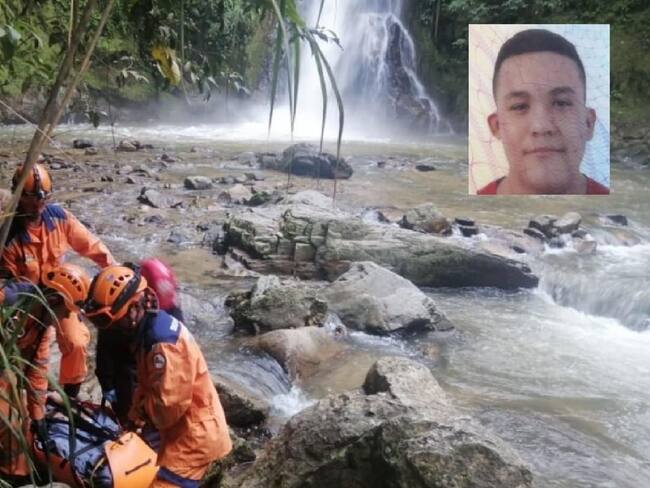 Ahogado Piedecuesta. Foto cortesía Defensa Civil.