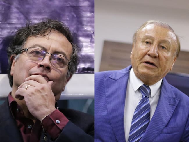 Gustavo Petro y Rodolfo Hernández. Fotos: Colprensa.