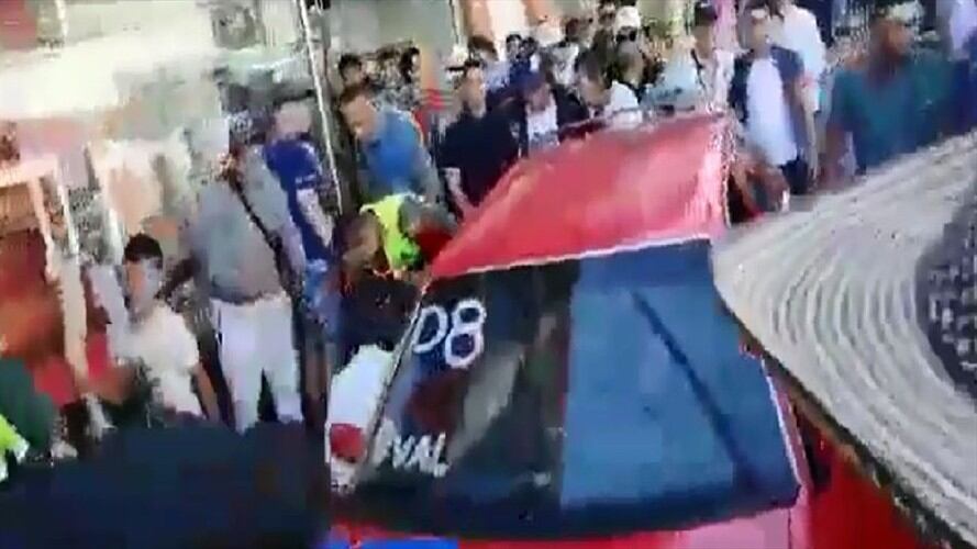 Accidente en Barbosa. Foto: