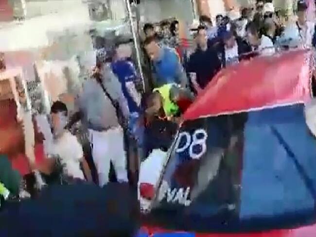 Accidente en Barbosa. Foto: