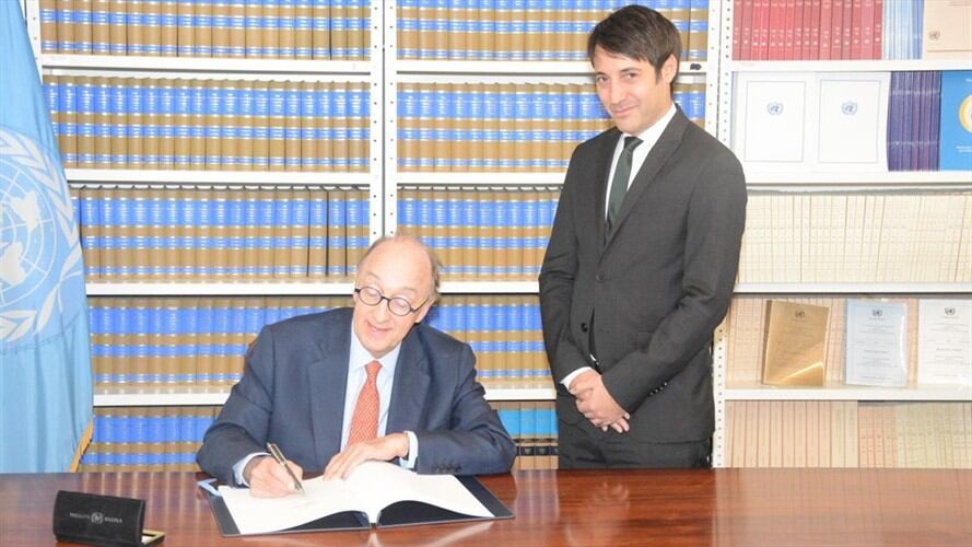 Colombia firmó Acuerdo de Escazú. Foto: Cancillería