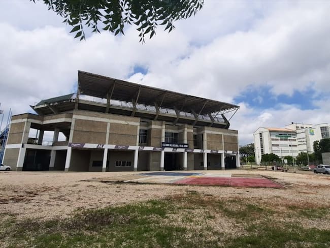 Estadio de béisbol será el centro de vacunación más grande de Montería. Foto: cortesía.