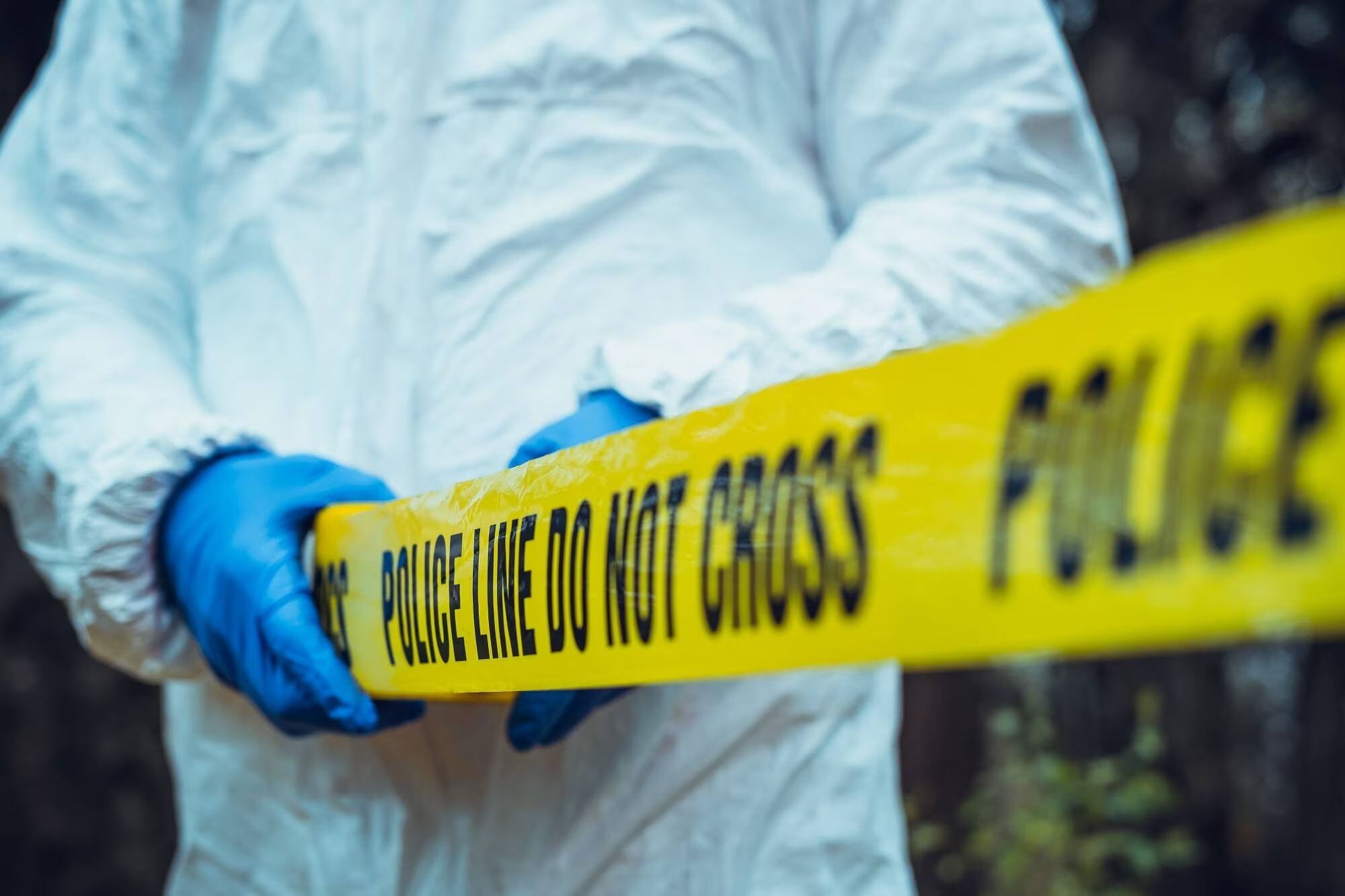 Imagen de referencia de escena del crimen. Foto: Getty Images / D-Keine