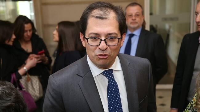 Francisco Barbosa, aseguró que el gobierno colombiano no actúa de forma agresiva. . Foto: Colprensa