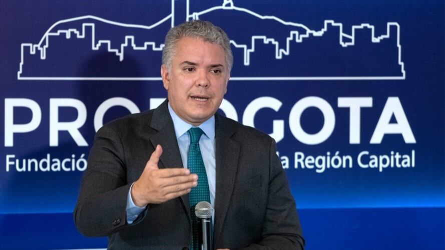 El presidente Iván Duque negó los señalamientos sobre una supuesta participación de su Gobierno en las elecciones de los Estados Unidos. Foto: Presidencia de la República