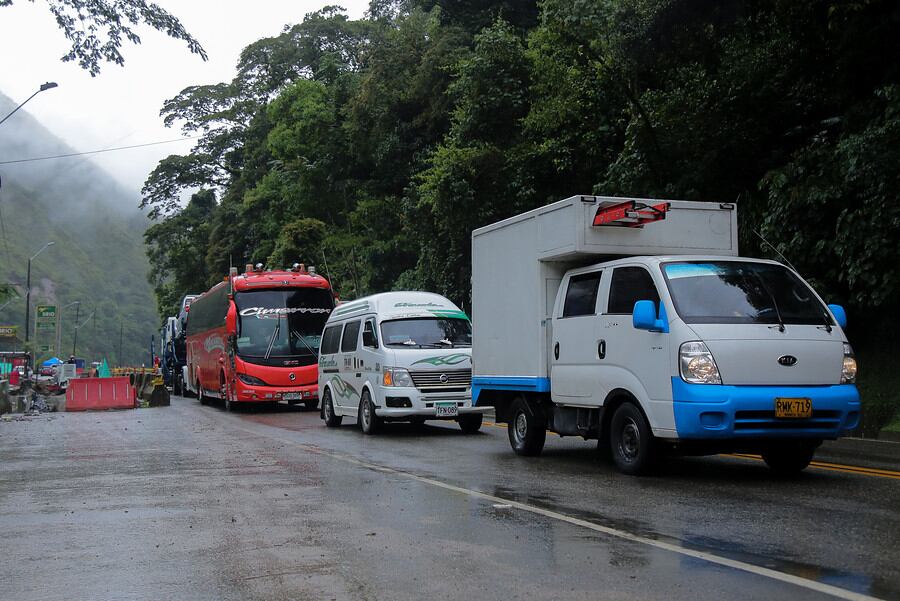 Vía Los Curos – Málaga. Foto: Invías