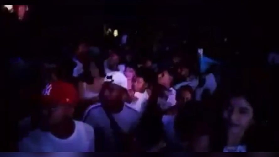 El responsable habría usado un arma traumática, según informaron las autoridades.  . Foto: Pantallazo video