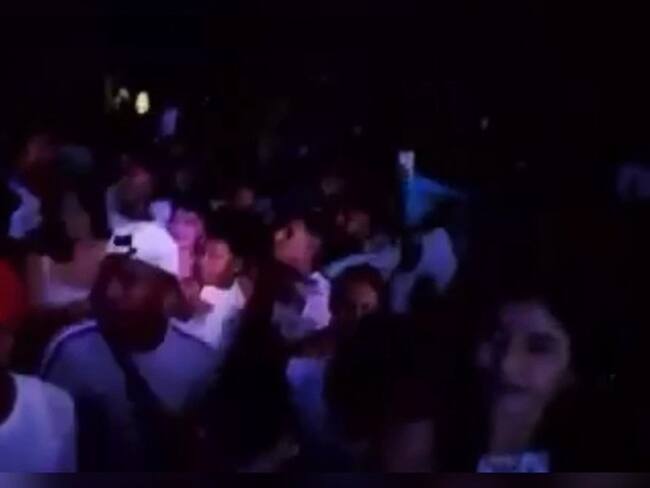 El responsable habría usado un arma traumática, según informaron las autoridades. . Foto: Pantallazo video