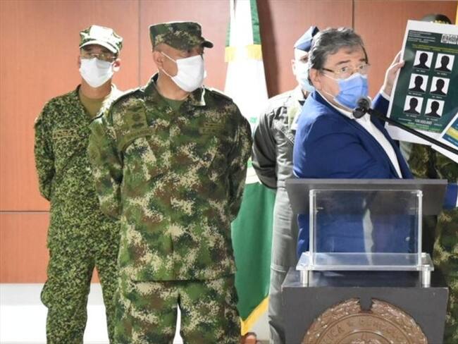 Ministro Trujillo García en consejo de seguridad de inicio de año en Santa Marta. Foto: Colprensa