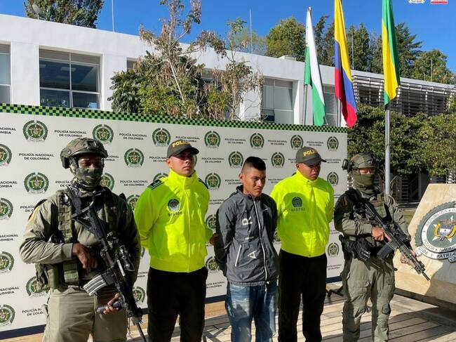 A la cárcel guerrillero de las disidencias Farc por actos terroristas. Foto: Fiscalía.