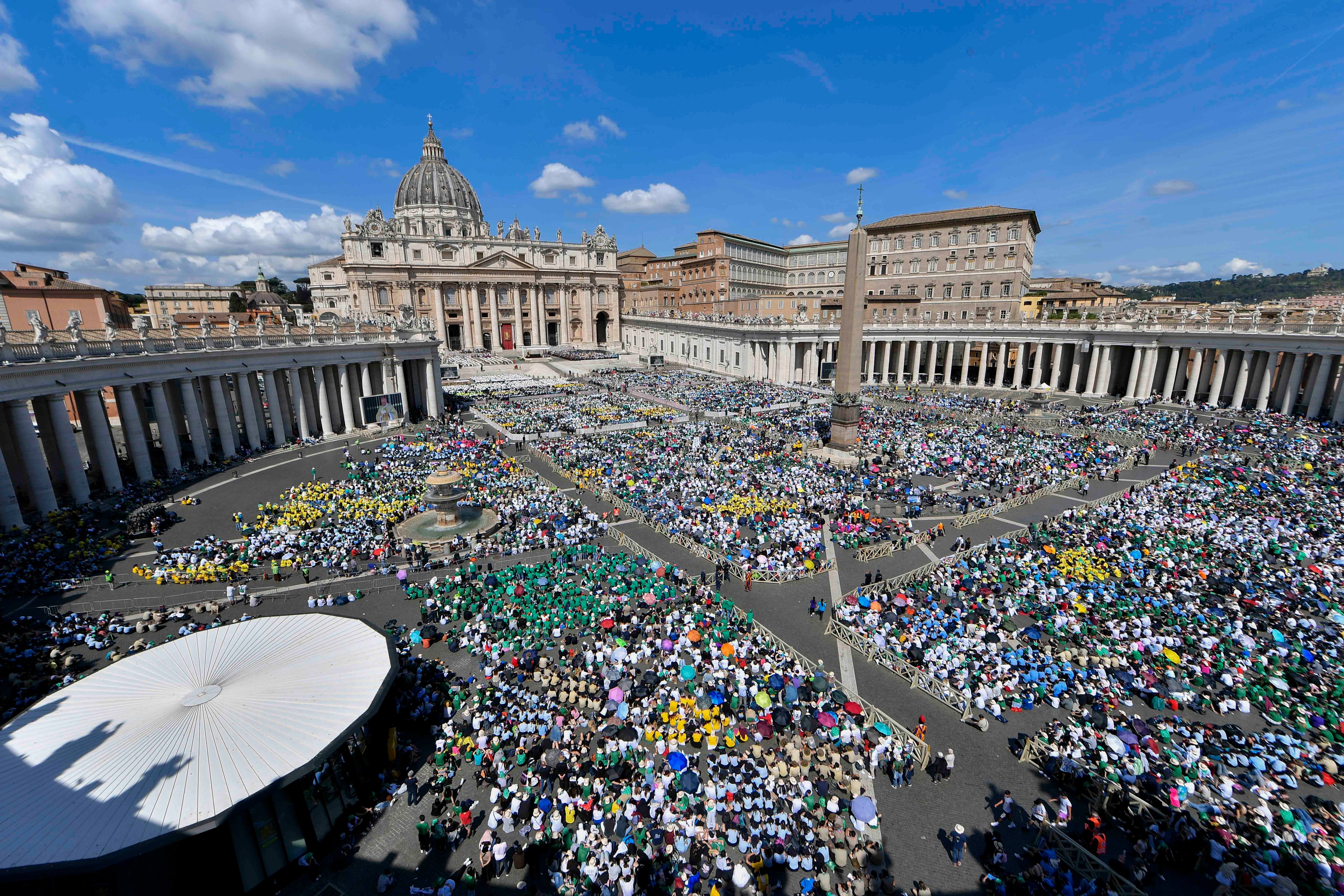 Plaza de San Pedro. Foto: EFE/Dicasterio para la Comunicación del Vaticano.