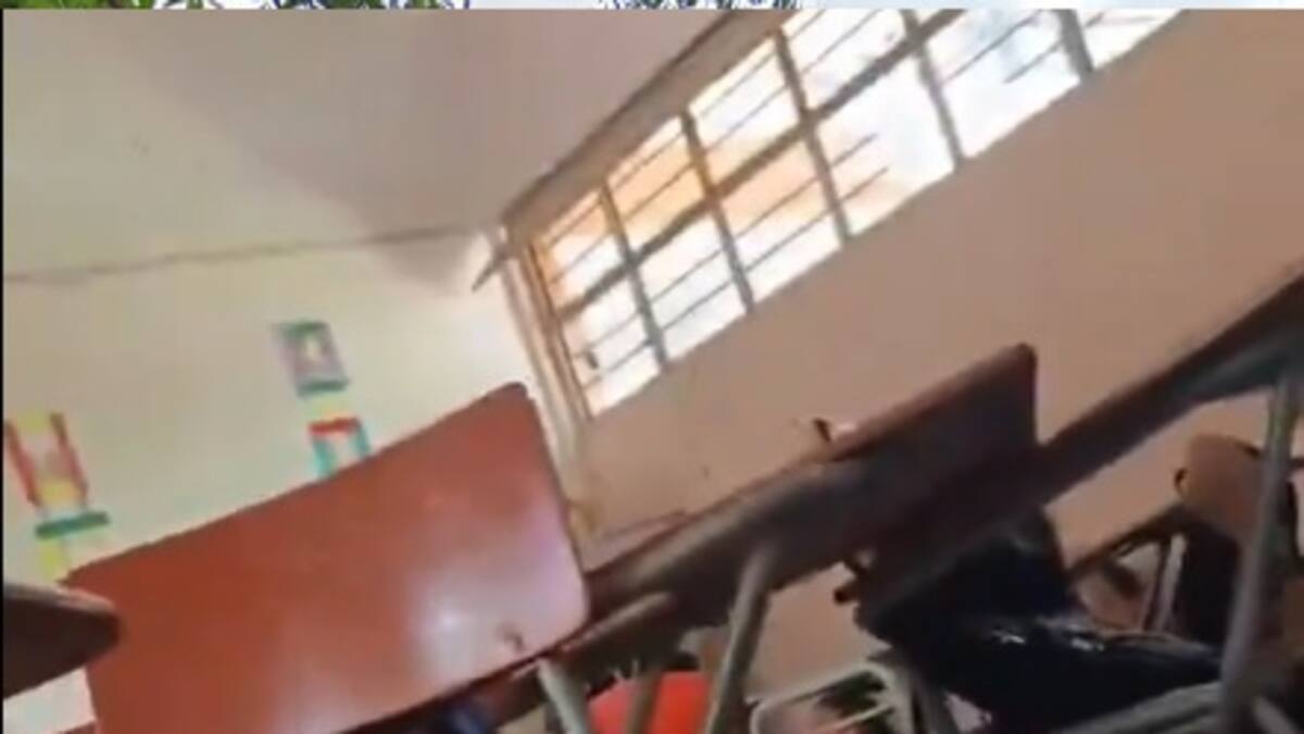 Estudiantes se refugiaron debajo de los pupitres por combates en el Catatumbo