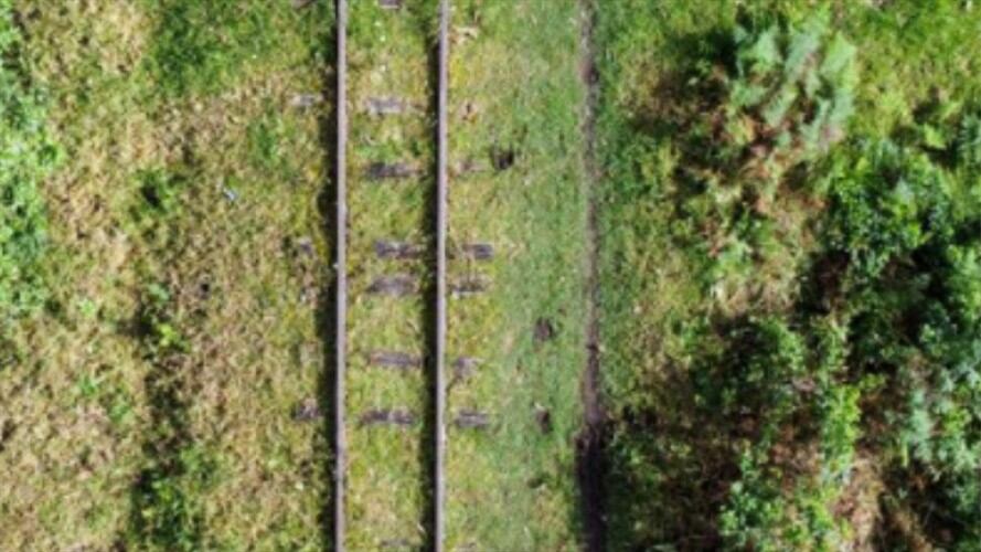 Línea férrea Facatativá - La Mesa. Foto: Twitter Invías