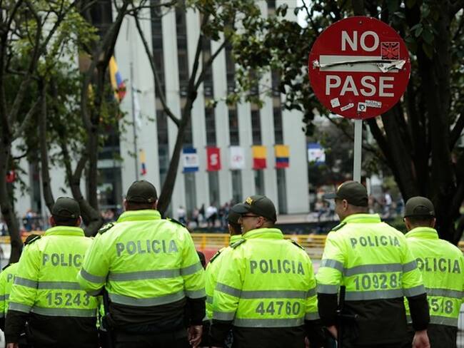 Fuerza Pública está lista para garantizar que se cumpla el aislamiento obligatorio. Foto: Colprensa