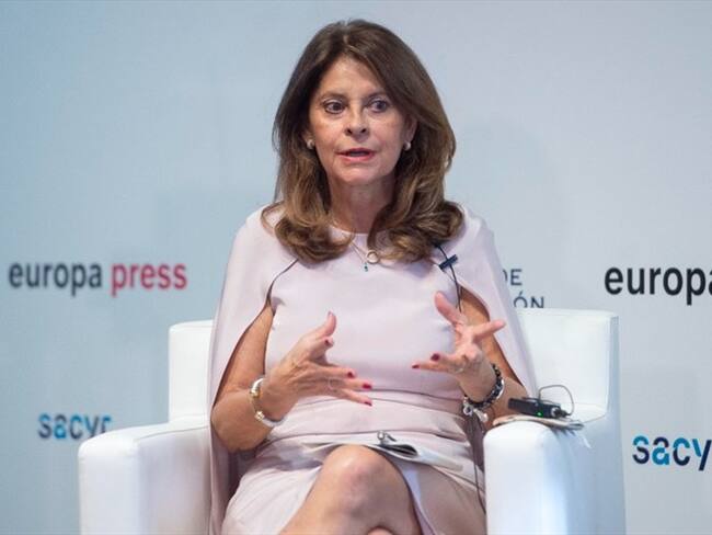 Vicepresidenta Marta Lucía Ramírez. Foto: Colprensa