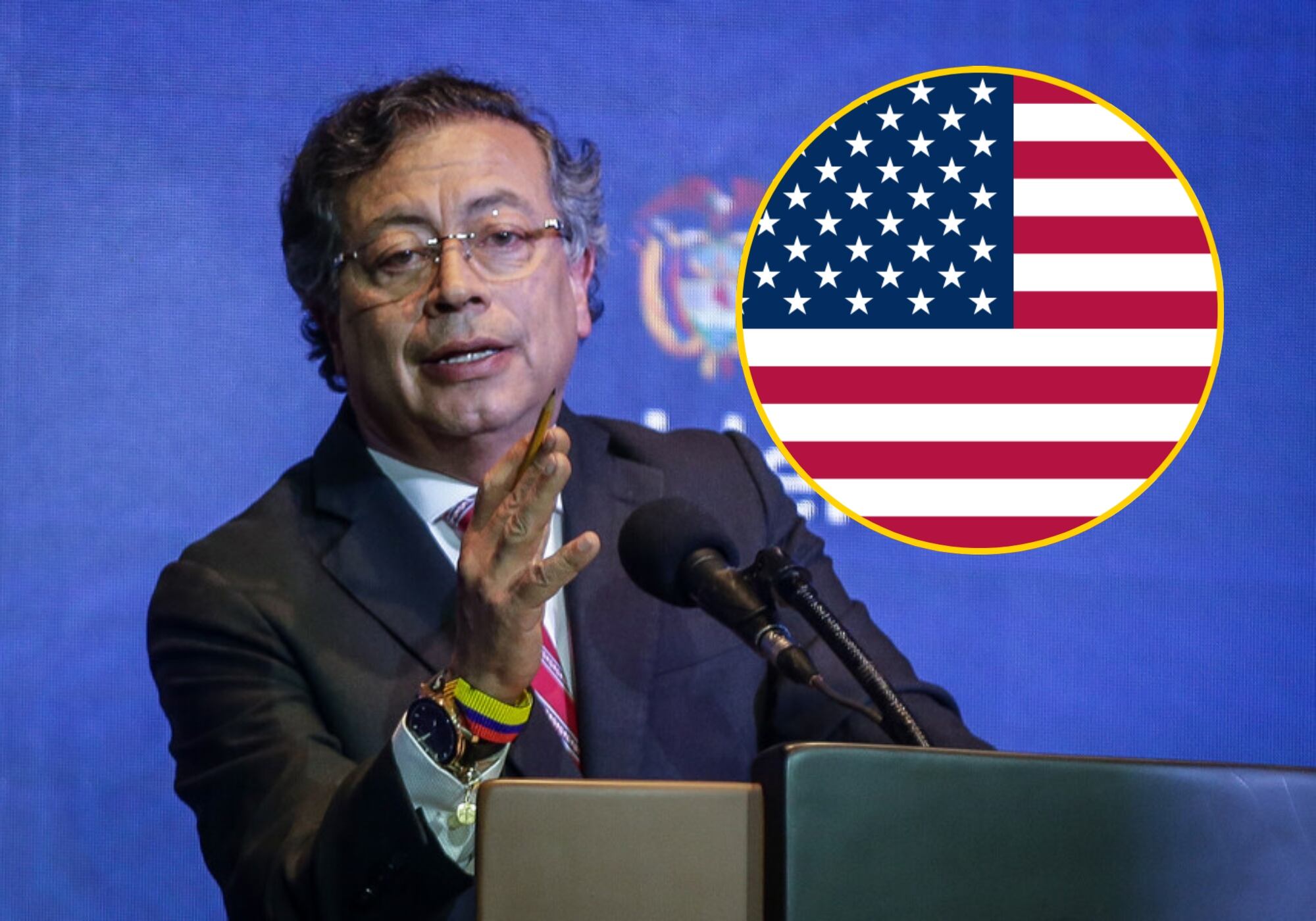 Presidente Petro reta a EE.UU. y anuncia viaje a ese país: “Así no me quieran”. Foto: Presidencia/ Colprensa.