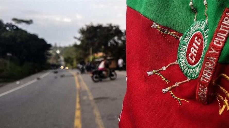 Las autoridades indígenas realizan labores de búsqueda en la zona . Foto: Cric