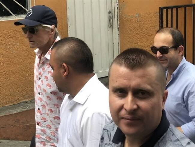 La estrella de cine y televisión de 75 años recorrió las calles de Medellín. Foto: Cortesía