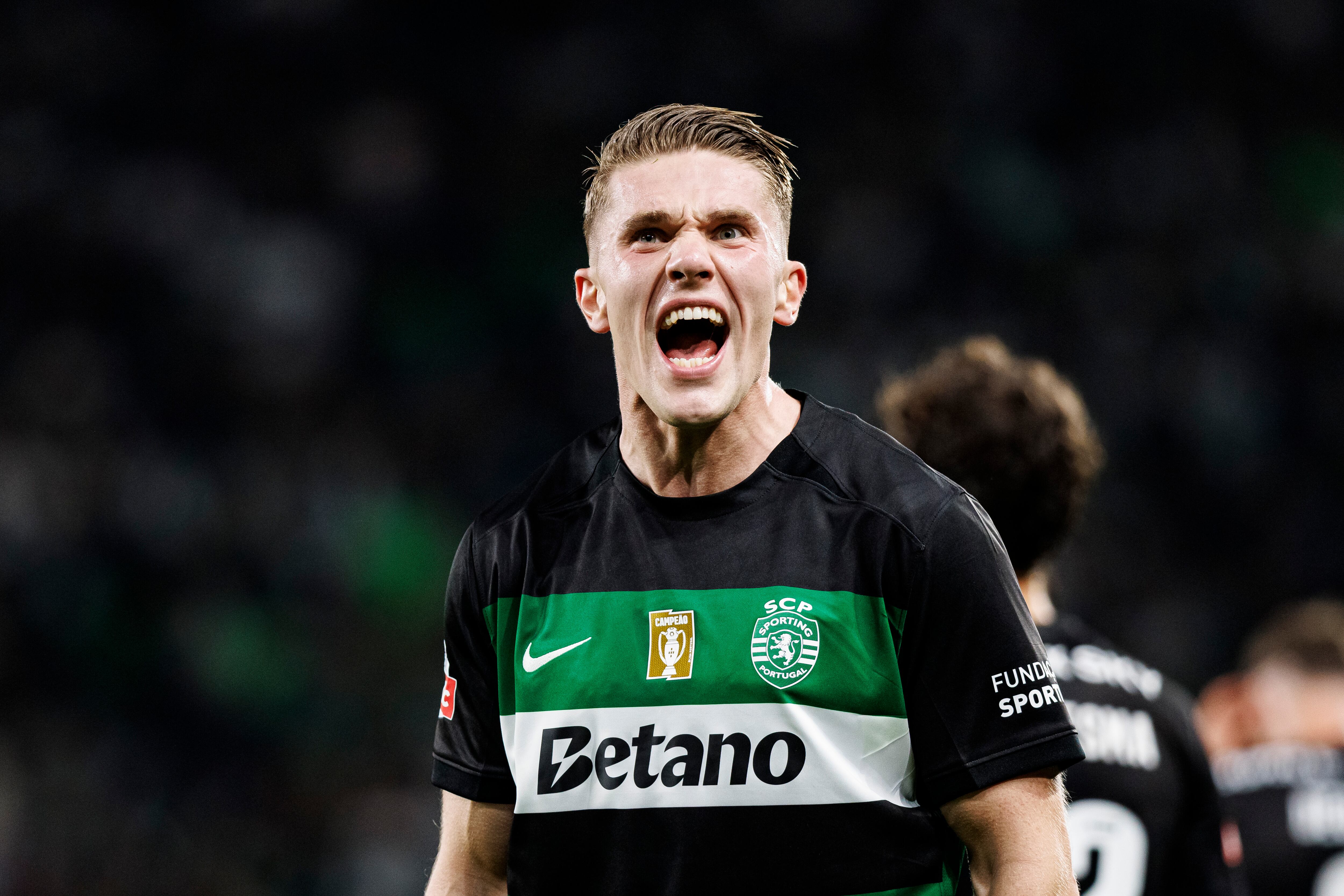 Viktor Gyokeres con el Sporting de Portugal en abril de 2025. FOTO: Maciej Rogowski/Eurasia Sport Images/Getty Images