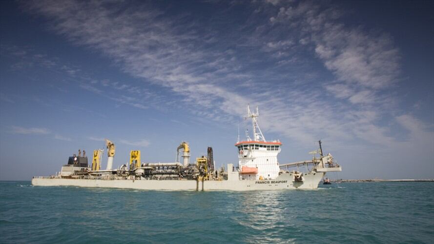 La draga Francis Beaufort. Foto: Cormagdalena.