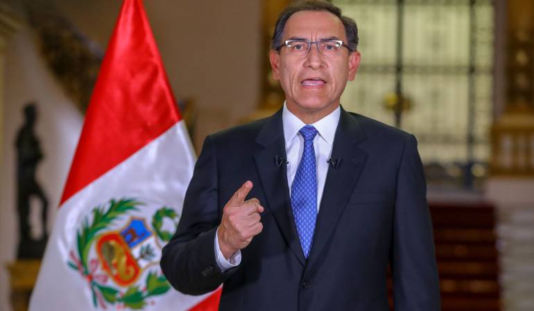 Martín Vizcarra. Foto: EFE.