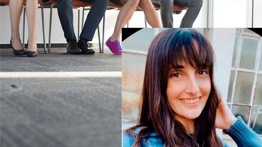 María Manuela Fernández Jaime. Foto: Getty Images / LinkedIn María Manuela Fernández Jaime; Por sonreír mucho no la aceptaron en un puesto de trabajo