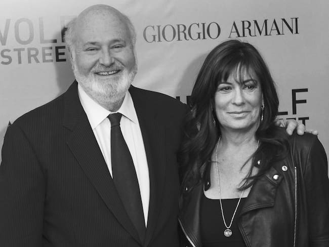 Rob Reiner y su esposa. Foto: EFE