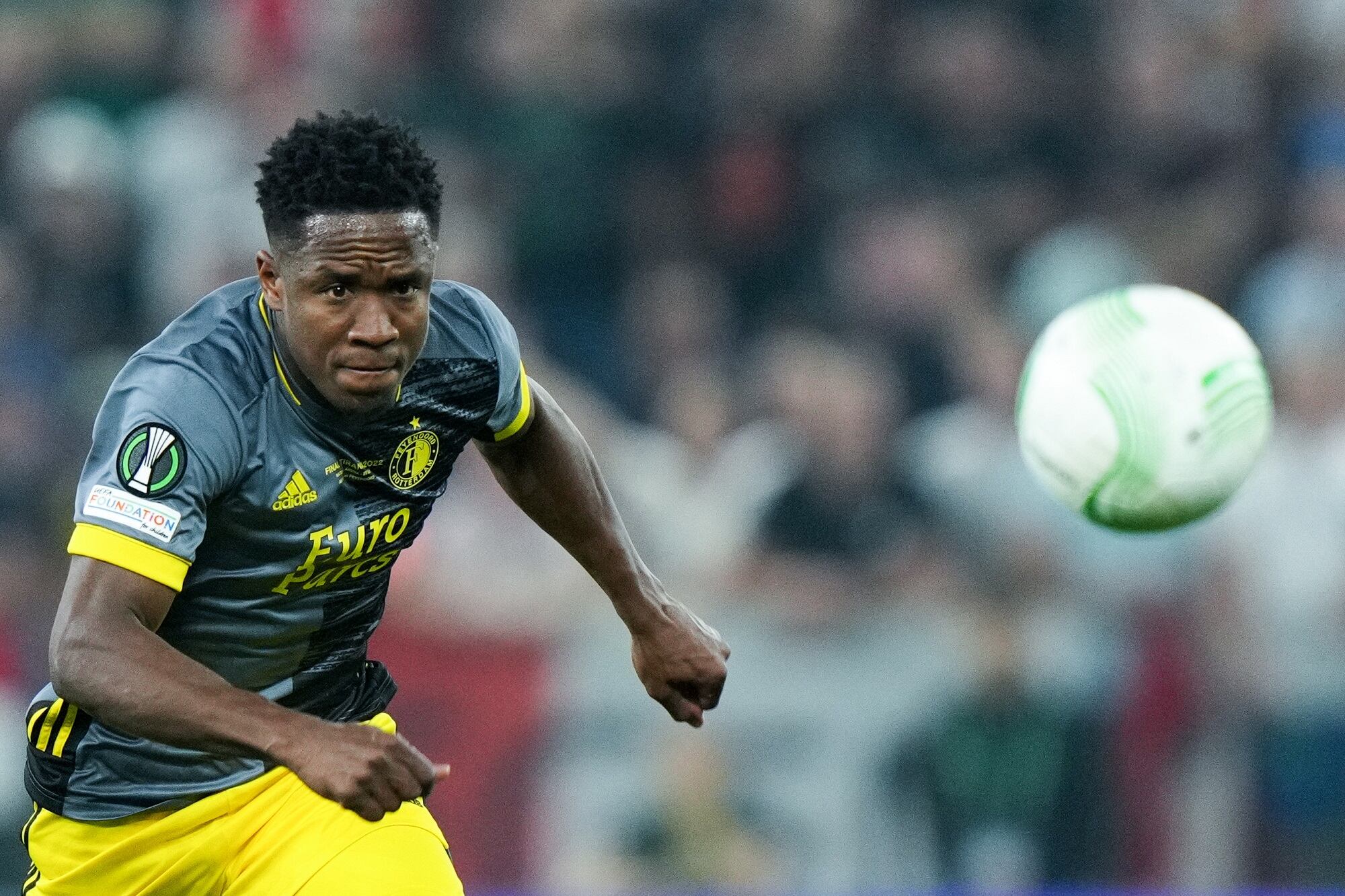 Luis Sinisterra, jugador colombiano. (Photo by Giuseppe Maffia/NurPhoto via Getty Images)