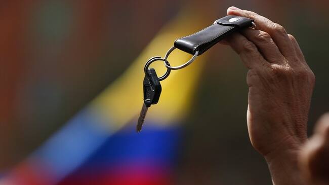 Ante un juez de garantías, se imputarán cargos en contra de Hernando Chávez, líder y promotor del paro de transportadores informales. Foto: Colprensa