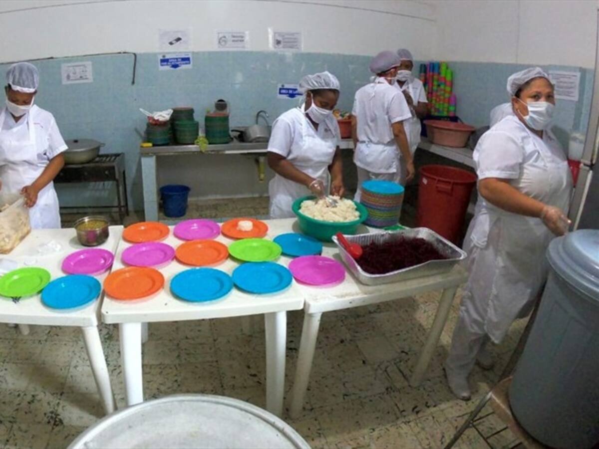 Por incumplir normas sanitarias, suspenden comedor del PAE de un colegio en Cartagena