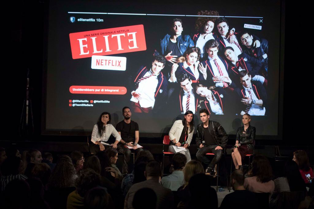 Serie de Netflix 'Elite'.  (Photo by Marco Piraccini/Archivio Marco Piraccini/Mondadori Portfolio via Getty Images)