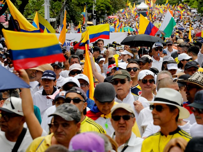 Marchas del 21 de abril en Bogotá, Medellín y Cali | Foto: Gettyimages