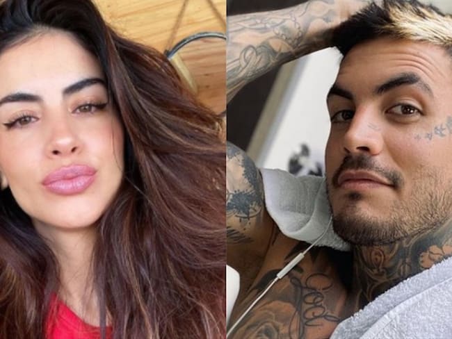 Presentadora Jessica Cediel y deportista Mateo Carvajal. Foto: Instagram: @jessicacedielnet y @mateoc17