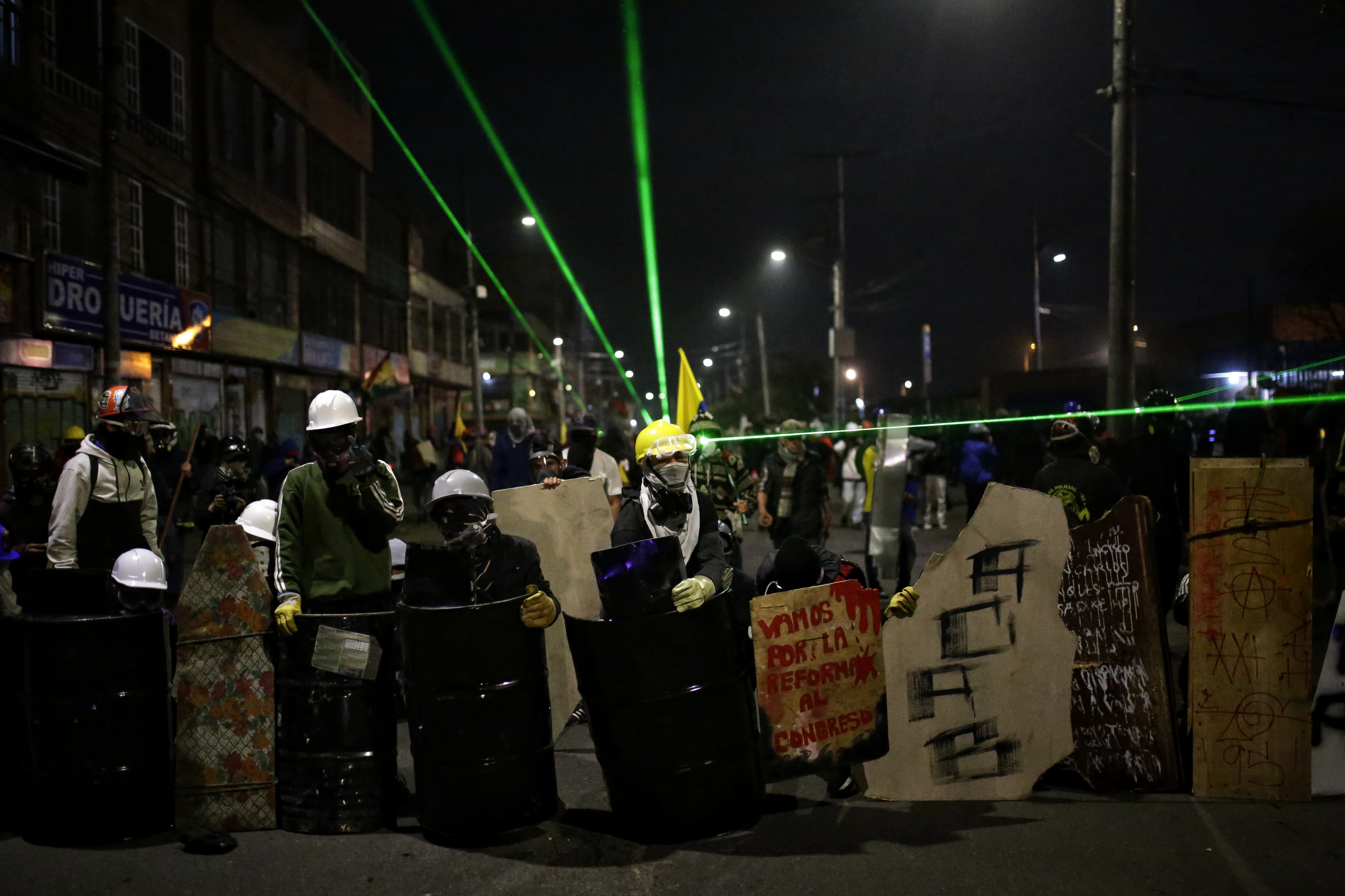 Primera Línea, imagen de referencia. Foto: (Colprensa-Sergio Acero)