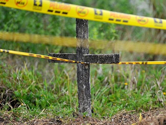La JEP extendió por seis meses a partir del 20 de octubre las medidas cautelares sobre el cementerio La Dolorosa de Puerto Berrío. Foto: Getty Images / GUILLERMO LEGARIA