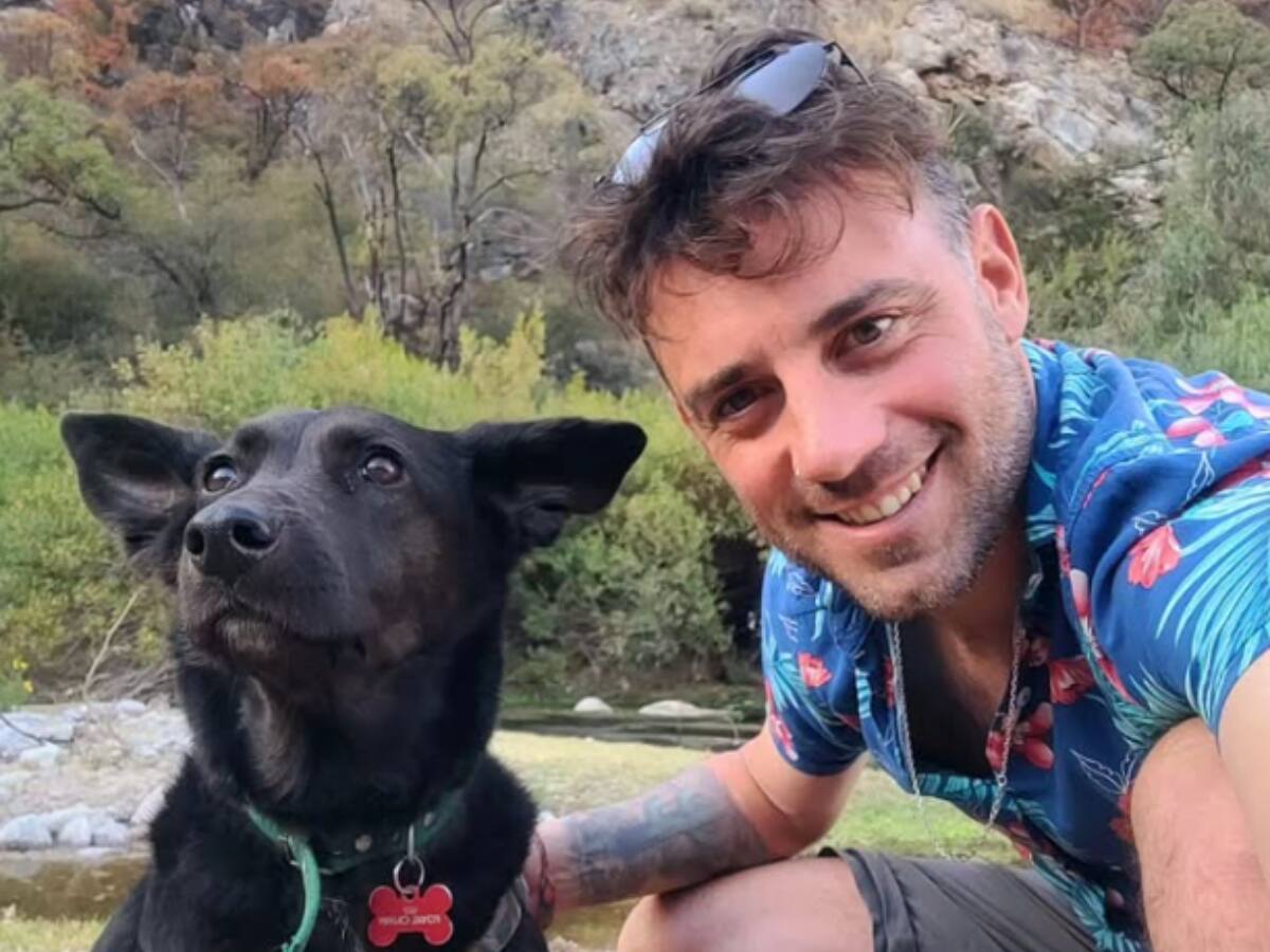 De trabajar en oficina a viajar con su perrita: así es la aventura de Augusto Galeppi
