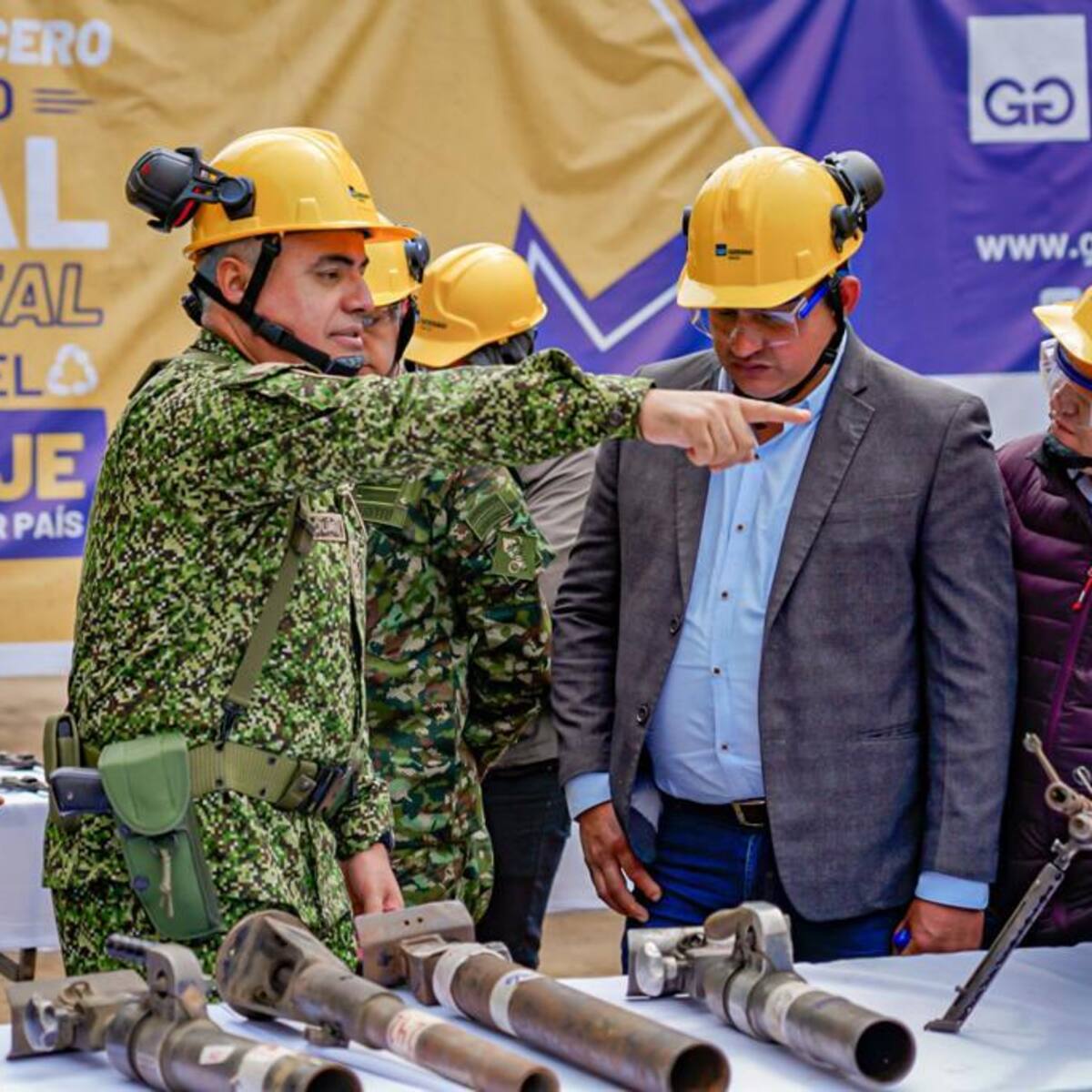 Convertirán cerca de 20.000 armas incautadas en materia prima para proyectos de educativos