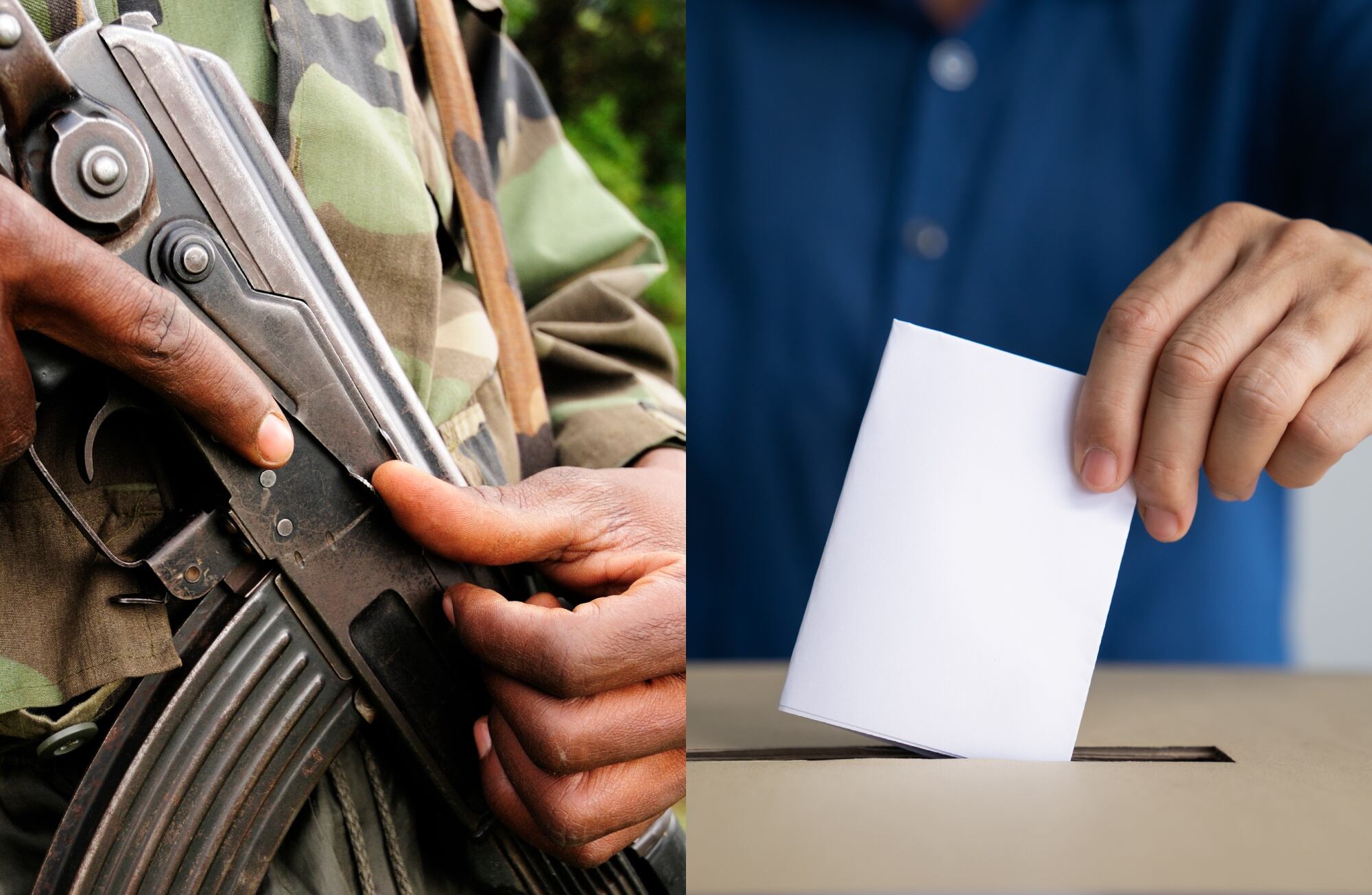 Uniformado y votaciones, imágenes de referencia | Crédito: GettyImages