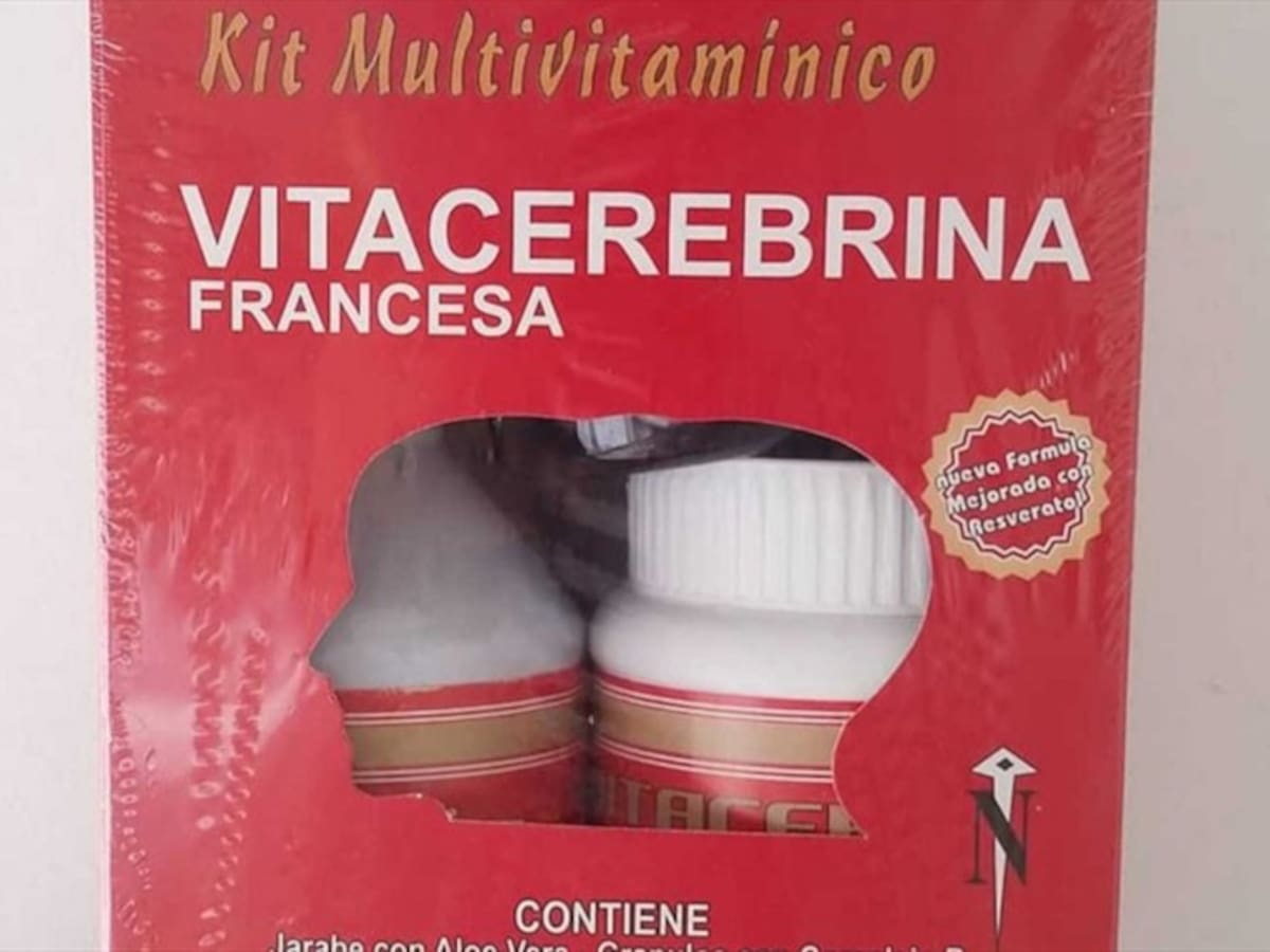 En Boyacá detectan venta ilegal de Vitacerebrina francesa